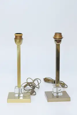 Ref.8202-1 latão mate e 8202-1 verniz dourado